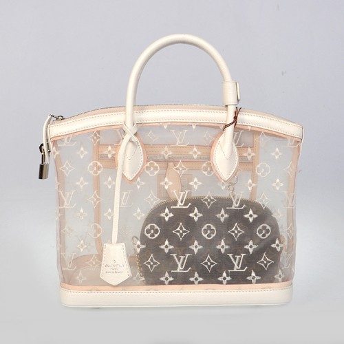 High Quality Louis Vuitton Monogram Transparent Lockit Handbag M40699 - Click Image to Close